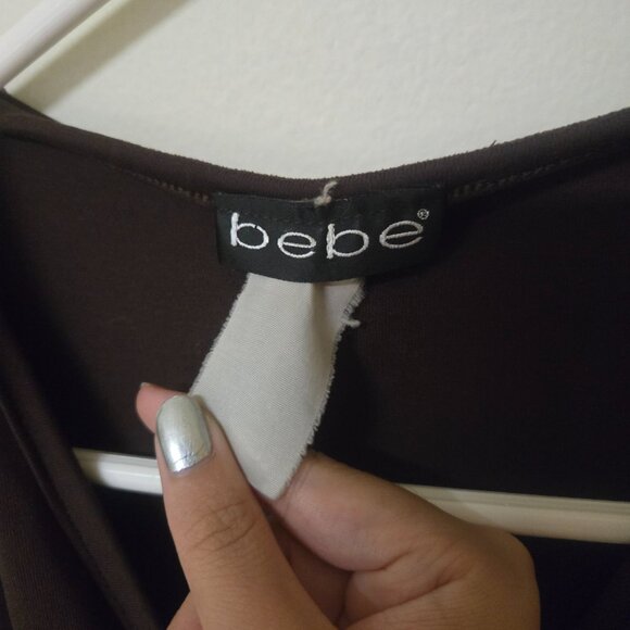 Bebe Y2K Cinch Top 3/4 Sleeves - Picture 3 of 8